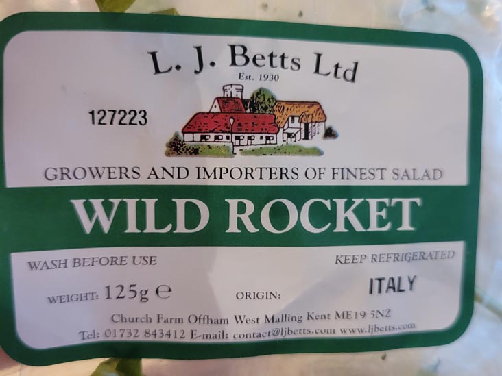 L.J. Betts Wild Rocket, London, England, April 11, 2023