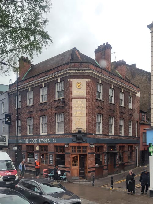 The Cock Tavern, 315 Mare Street, Hackney, London, England, April 14, 2023