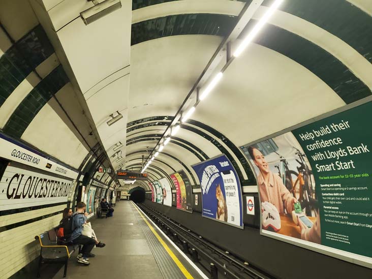 Gloucester Road Tube Station, Kensington, London, England, April 9, 2023