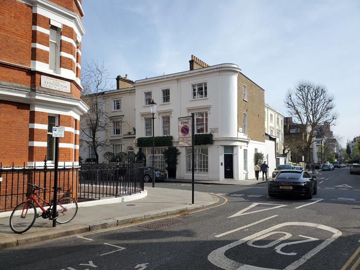 St. Alban's Grove at Kensington Court Place, Kensington, London, England, April 9, 2023
