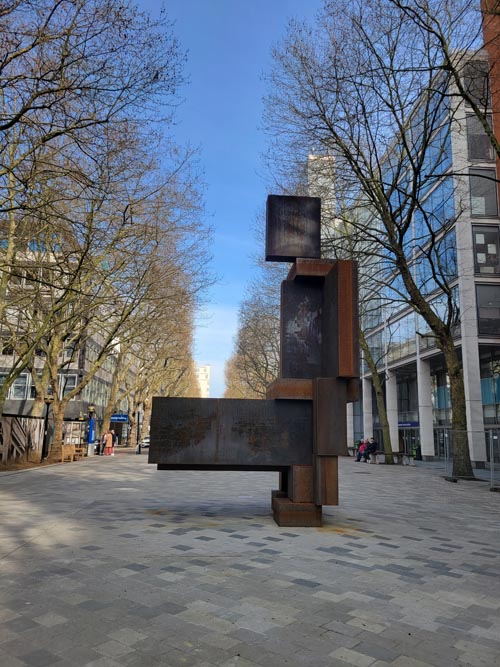 Alert Sculpture, Imperial College London, South Kensington, London, England, April 9, 2023