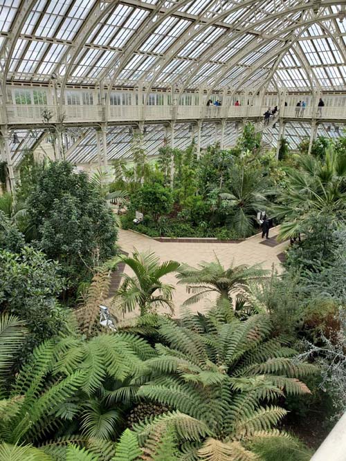 Temperate House, Kew Gardens, Richmond, London, England, April 14, 2023