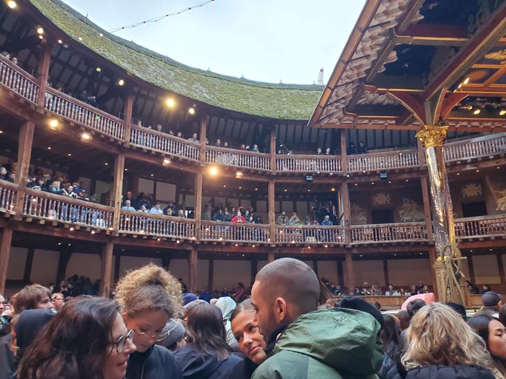 Shakespeare's Globe, Bankside, London, England, April 12, 2023