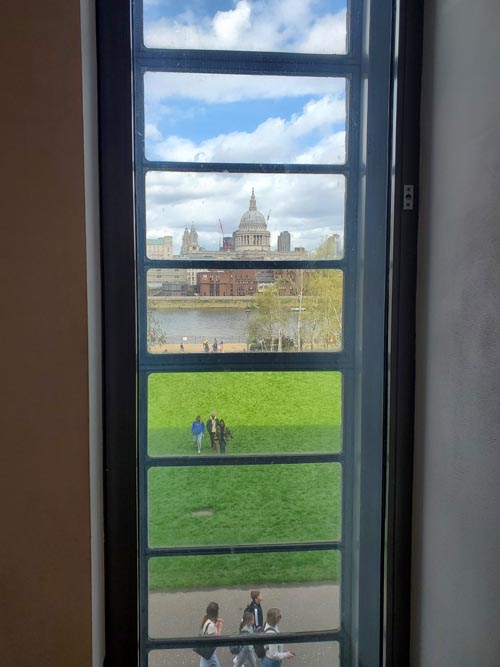 St. Paul's Cathedral From Tate Modern, Bankside, London, England, April 11, 2023
