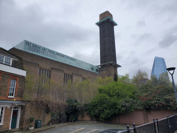 Tate Modern, From The Queen's Walk, Bankside, London, England, April 11, 2023