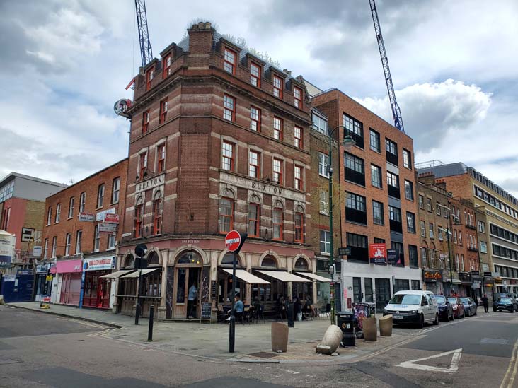 Brick Lane at Wentworth Street, East End, London, England, April 16, 2023