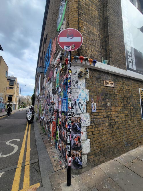 Brick Lane at Buxton Street, East End, London, England, April 16, 2023