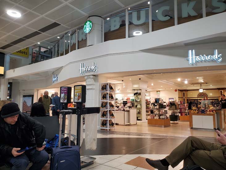 Harrods, North Terminal, Gatwick Airport, Crawley, West Sussex, England, April 17, 2023