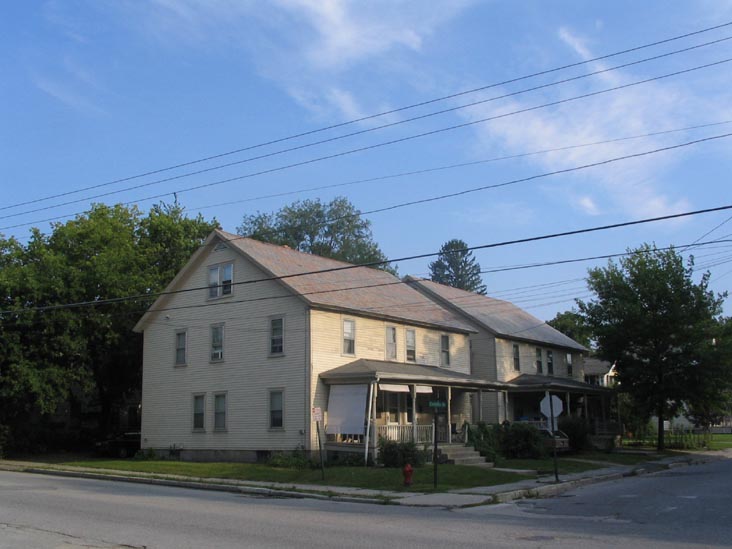 School Street and County Street, SE Corner, Bennington, Vermont