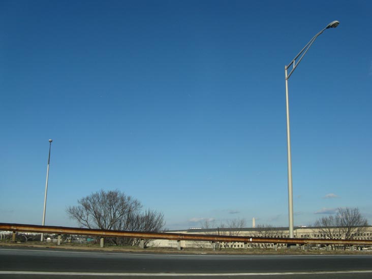 The Pentagon and Washington Monument From Interstate 395, Arlington, Virginia, December 28, 2009