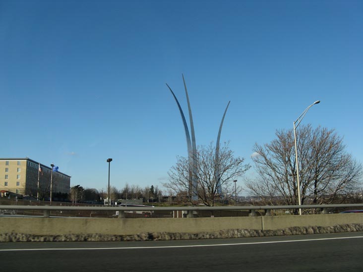 United States Air Force Memorial, Fort Myer, Arlington, Virginia, December 28, 2009