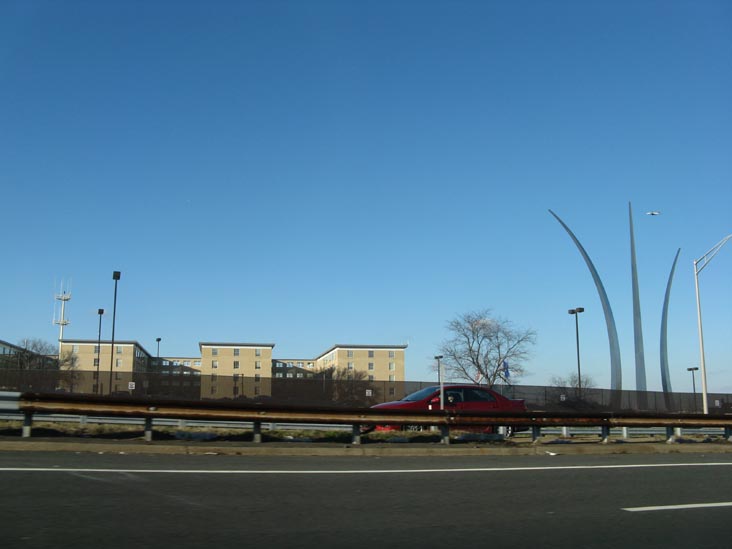 United States Air Force Memorial, Fort Myer, Arlington, Virginia, December 28, 2009