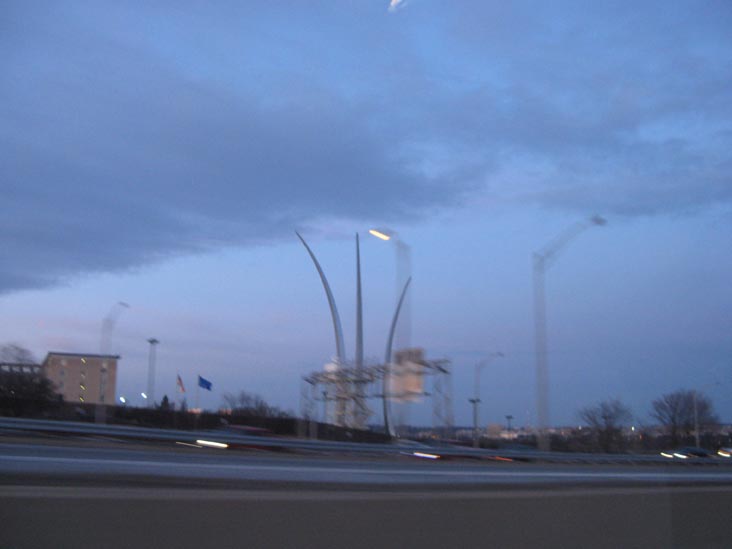 United States Air Force Memorial, Fort Myer, Arlington, Virginia, January 3, 2010