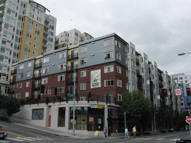 Western Avenue and Broad Street, SE Corner, Belltown, Seattle, Washington