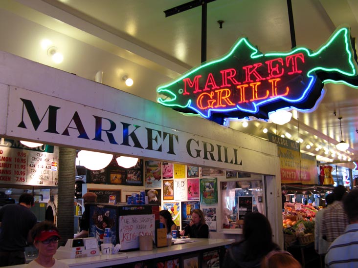 Market Grill, Pike Place Market, Seattle, Washington
