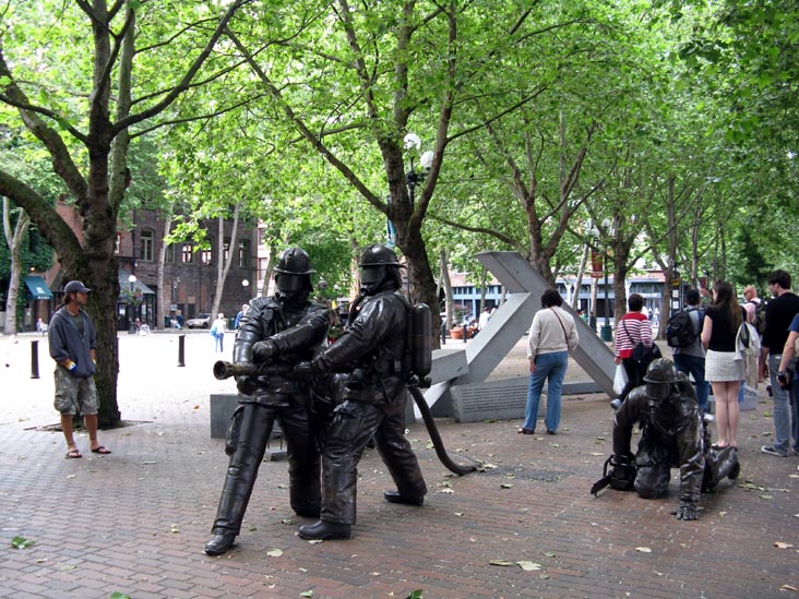 Occidental Park, Pioneer Square, Seattle, Washington