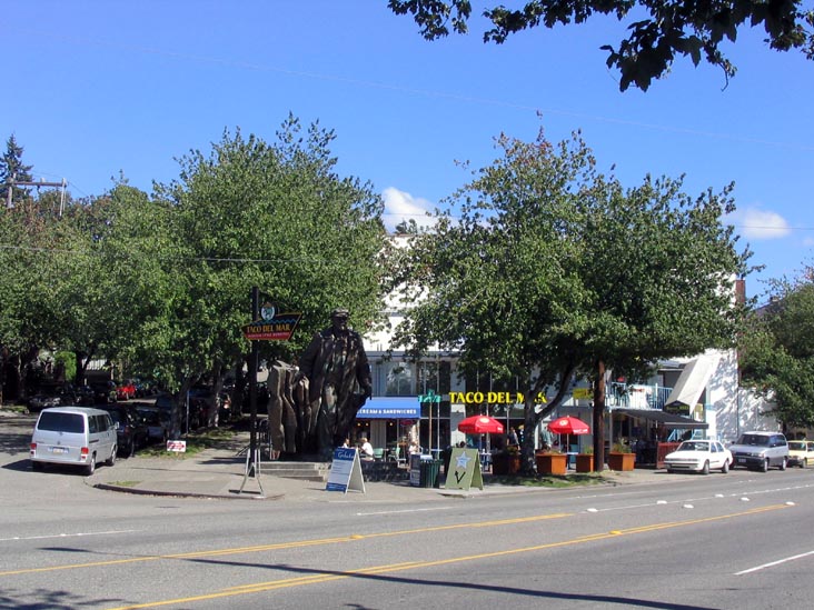 Taco Del Mar, Lenin Statue, 3526 Fremont Place North, Fremont, Seattle, Washington