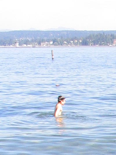 Madison Park Beach, Lake Washington, Seattle, Washington