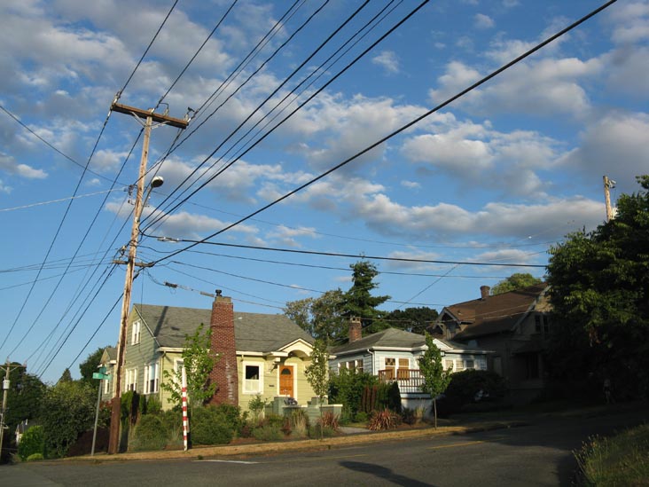 Barrett Street and 9th Avenue West, SE Corner, Queen Anne, Seattle, Washington