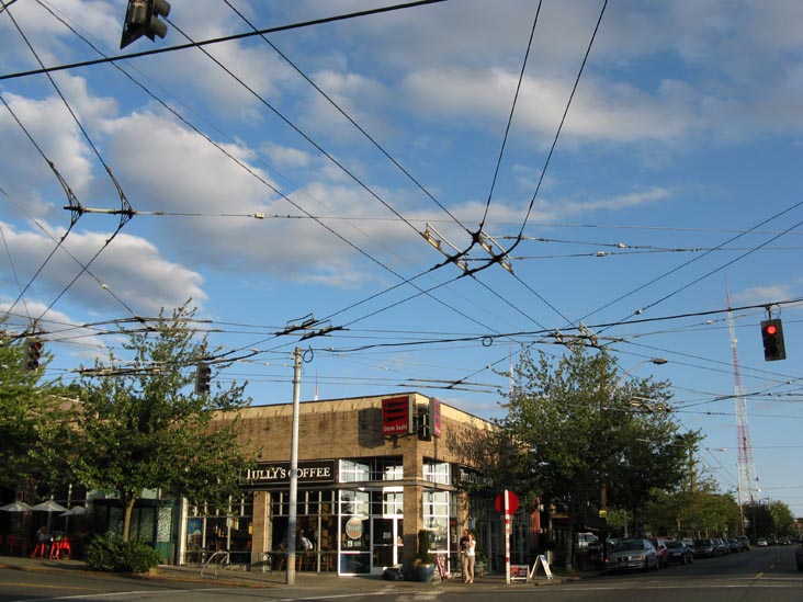 Queen Anne Avenue and Boston Street, SE Corner, Queen Anne, Seattle, Washington