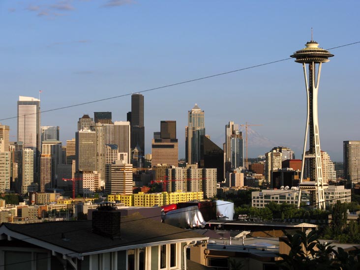 Seattle Skyline From Queen Anne, Seattle, Washington