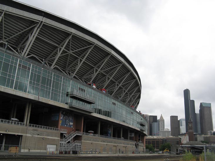 Smith Tower From Qwest Field, Seattle, Washington