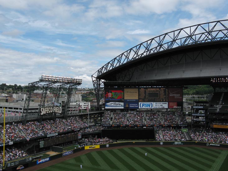 Seattle Mariners vs. Detriot Tigers, Safeco Field, Seattle, Washington, July 4, 2008