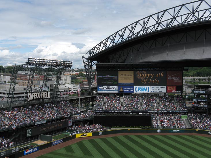 Outfield From Section 337, Safeco Field, Seattle, Washington