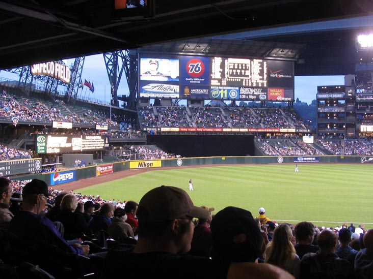 Seattle Mariners vs. Kansas City Royals, Safeco Field, Seattle, Washington, August 27, 2004