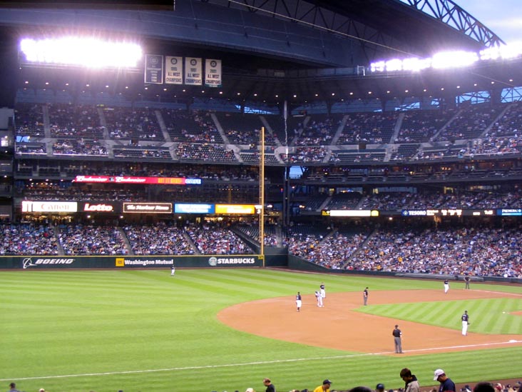 Seattle Mariners vs. Kansas City Royals, Safeco Field, Seattle, Washington, August 27, 2004