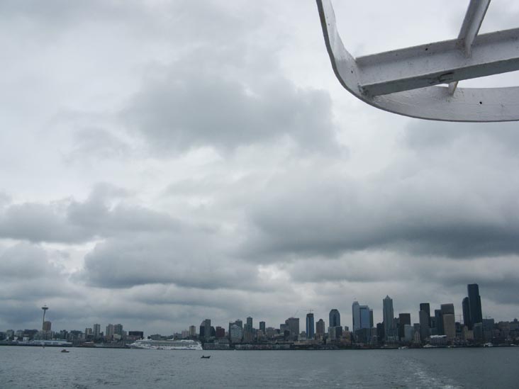 Seattle Skyline, Elliott Bay Water Taxi From Pier 55 To West Seattle, Seattle, Washington