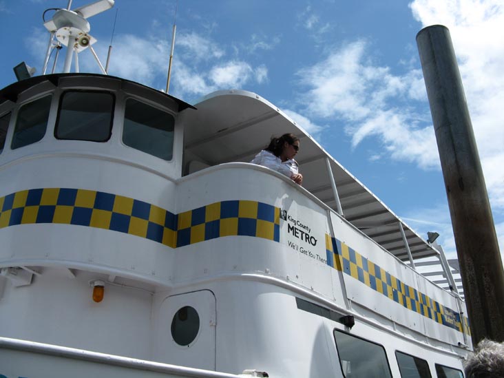 Elliott Bay Water Taxi From Pier 55 To West Seattle, Seacrest Dock, Seattle, Washington