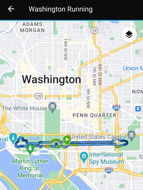 National Mall Run: 4.8 Miles