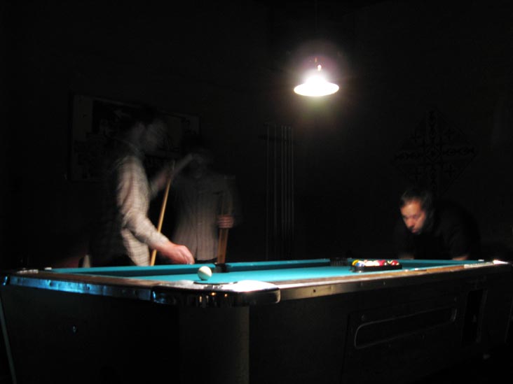 Pool Table, Red Room Bar, Black Cat, 1811 14th Street, NW, Washington, D.C.