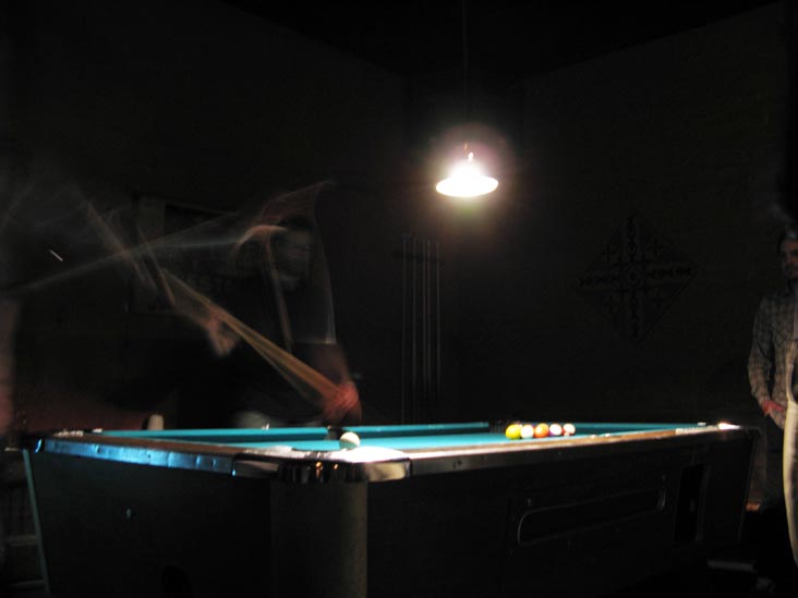 Pool Table, Red Room Bar, Black Cat, 1811 14th Street, NW, Washington, D.C.