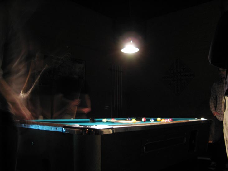 Pool Table, Red Room Bar, Black Cat, 1811 14th Street, NW, Washington, D.C.