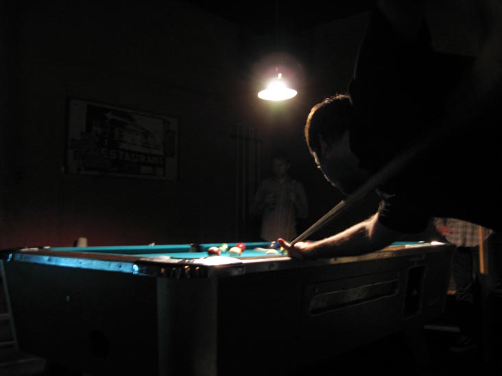 Pool Table, Red Room Bar, Black Cat, 1811 14th Street, NW, Washington, D.C.
