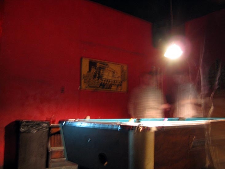 Pool Table, Red Room Bar, Black Cat, 1811 14th Street, NW, Washington, D.C.