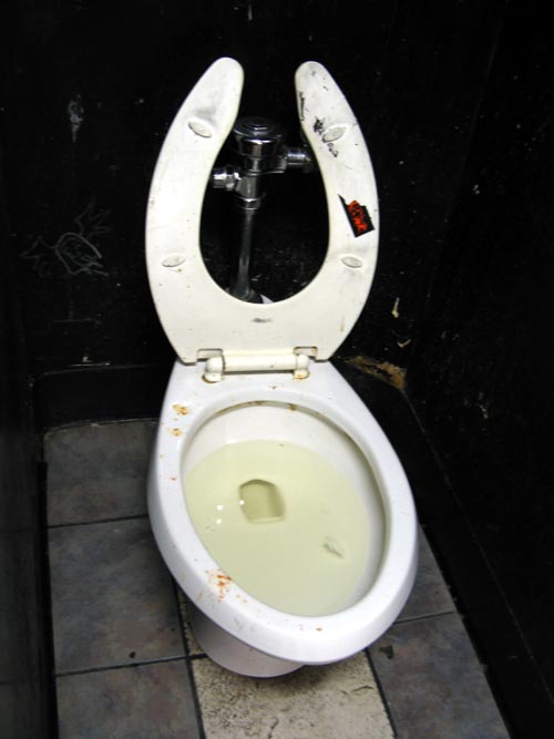 Toilet, Red Room Bar, Black Cat, 1811 14th Street, NW, Washington, D.C.