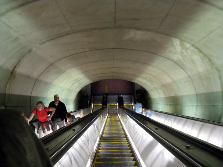 Dupont Circle Station Escalator, DC Metrorail, Washington, D.C.