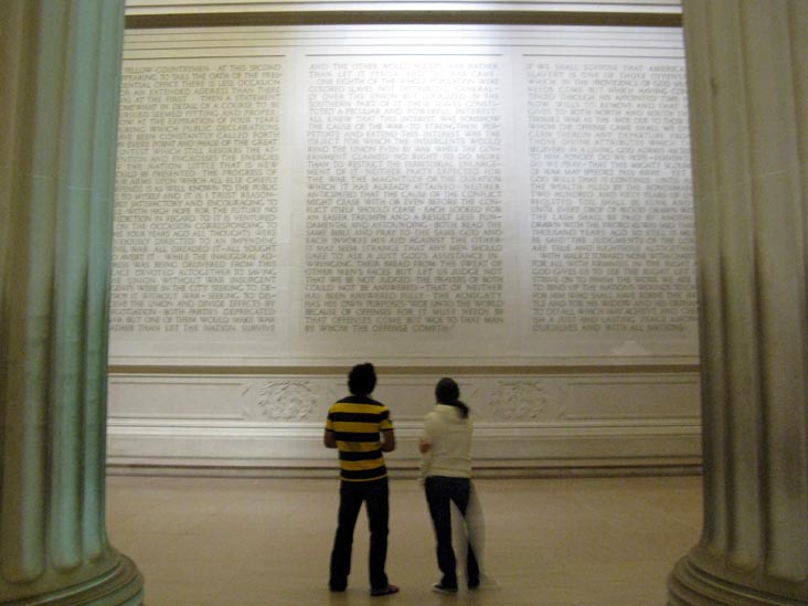 Seoncd Inaugural Address, Lincoln Memorial, National Mall, Washington, D.C.