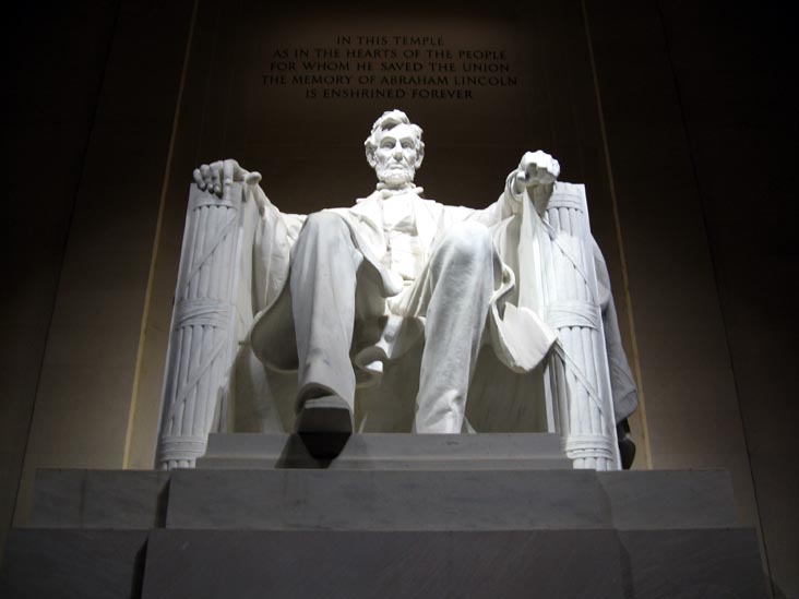 Lincoln Memorial, National Mall, Washington, D.C., May 25, 2008