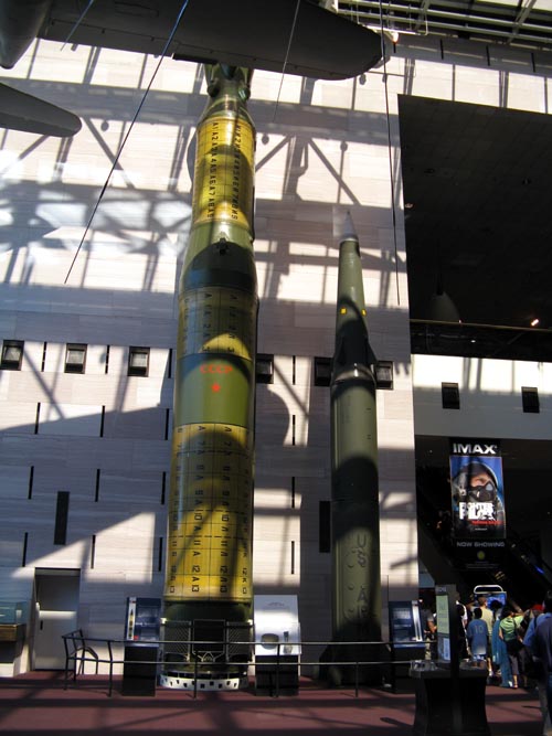 Pershing II and SS-20 Missiles, Smithsonian National Air and Space Museum, National Mall, Washington, D.C.