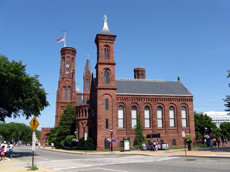 Smithsonian Castle, National Mall, Washington, D.C., May 26, 2008
