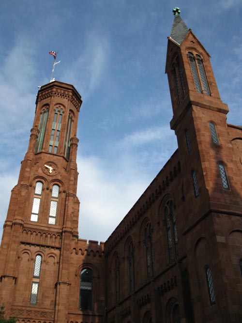 Smithsonian Castle, National Mall, Washington, D.C., August 14, 2010