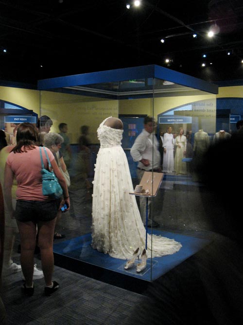Michelle Obama Gown, A First Lady's Debut Gallery, First Ladies at the Smithsonian Exhibit, Smithsonian National Museum of American History, National Mall, Washington, D.C.