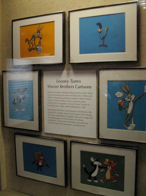 Looney Tunes Warner Brothers Cartoons, National Treasures of Popular Culture Exhibit, Third Floor West, Smithsonian National Museum of American History, National Mall, Washington, D.C.