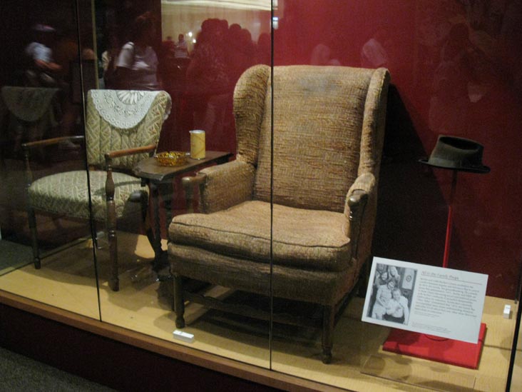 All In The Family Chairs and Props, National Treasures of Popular Culture Exhibit, Third Floor West, Smithsonian National Museum of American History, National Mall, Washington, D.C.