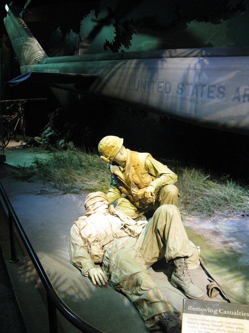 UH-1H Huey Helicopter, The Price of Freedom: Americans at War Exhibit, Third Floor East, Smithsonian National Museum of American History, National Mall, Washington, D.C.