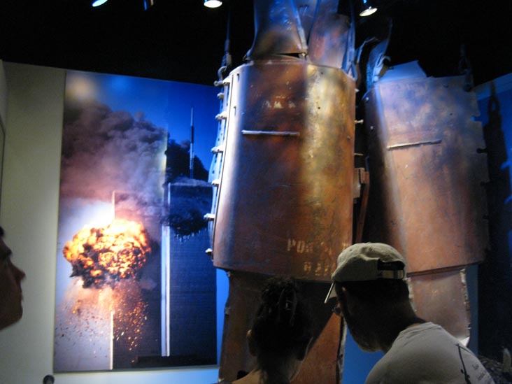 September 11 Artifacts, The Price of Freedom: Americans at War Exhibit, Third Floor East, Smithsonian National Museum of American History, National Mall, Washington, D.C.